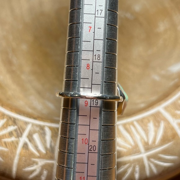 NWOT Natural Raw Ethiopian Opal 925 Sterling Silver Ring - Picture 16 of 16